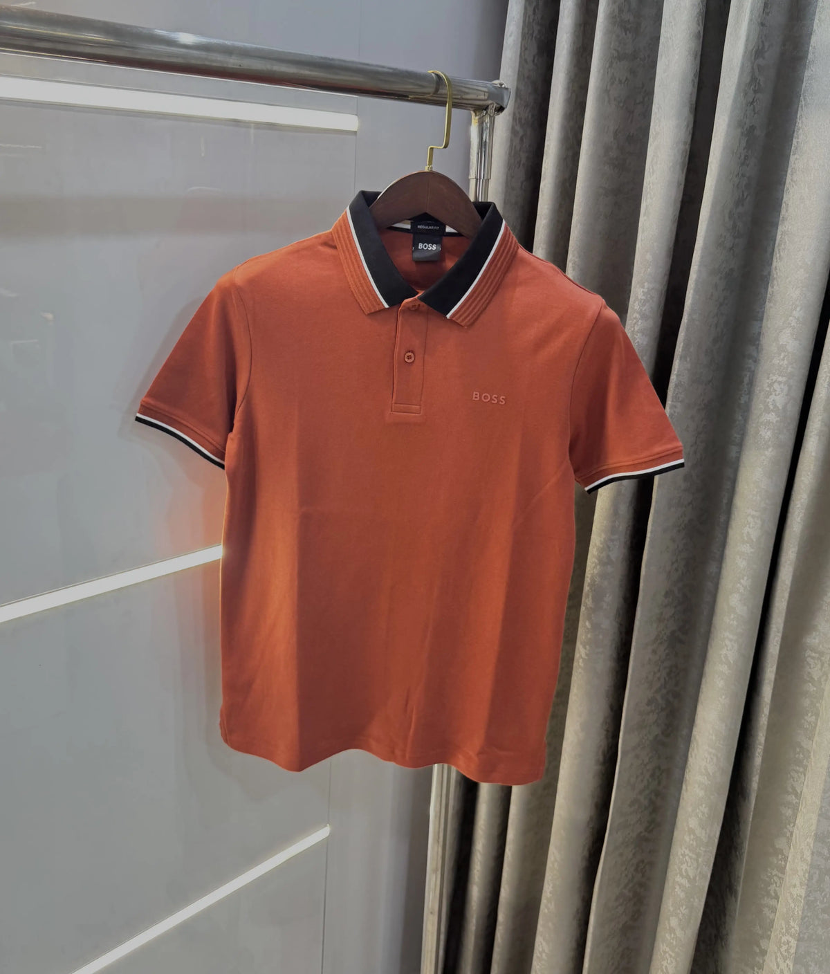 Hugo Boss Rust Premium Polo T-shirt