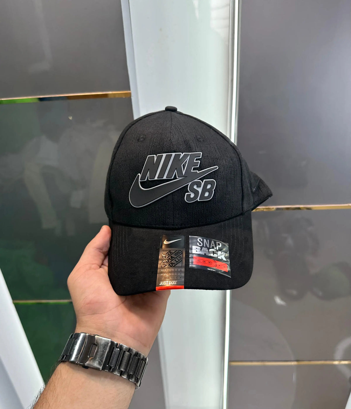 Nik e SB Black 002 Premium Imported Cap