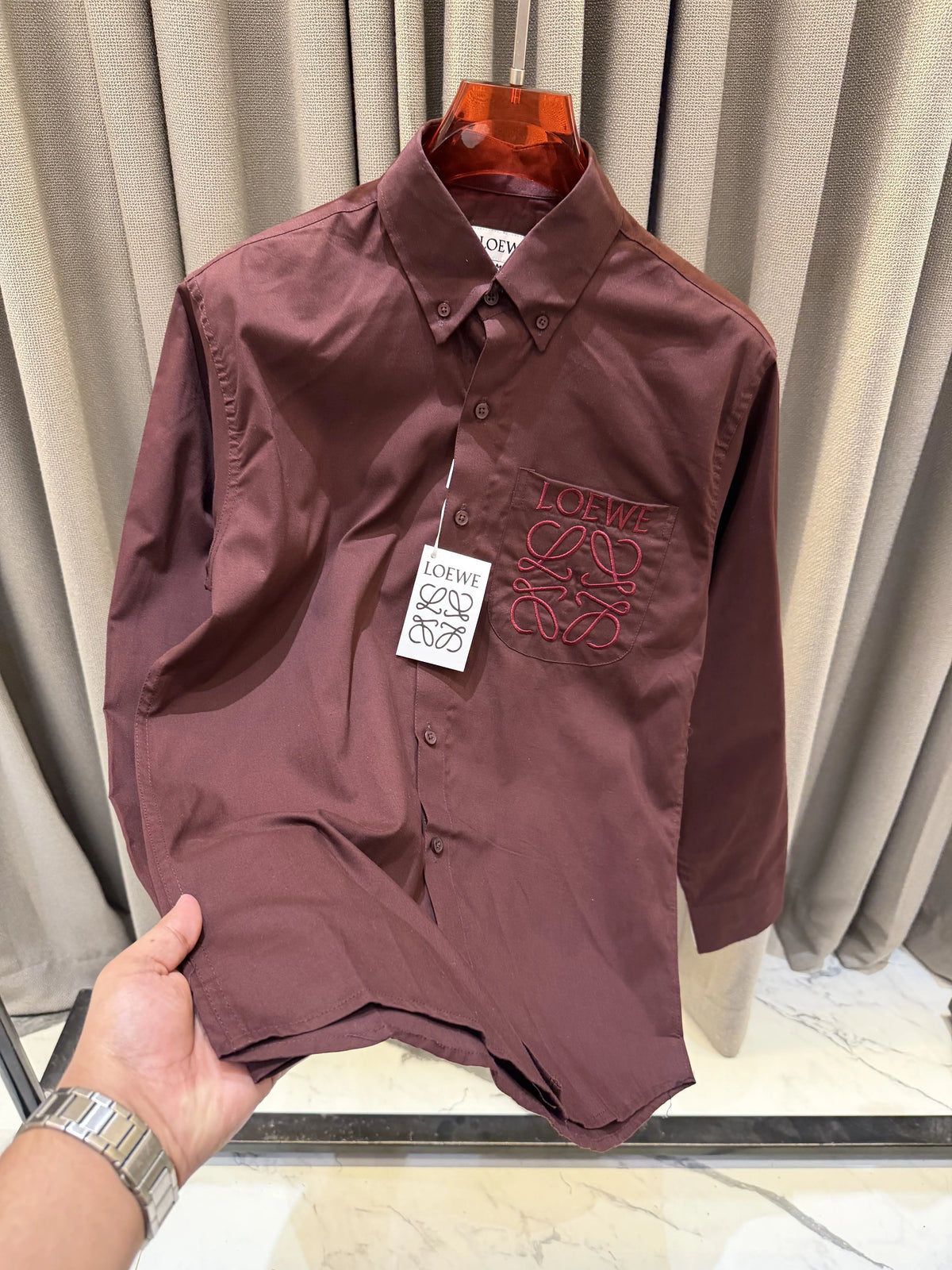 Loewe Premium Side Pocket Embroidered Shirt