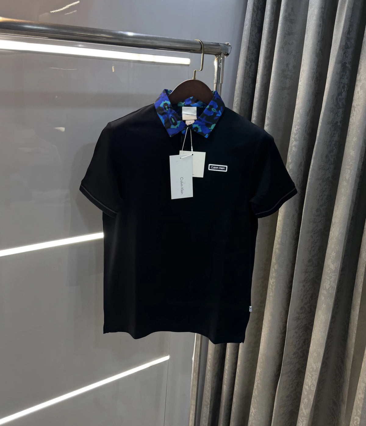 Calvin Klein Black Premium Polo T-Shirt