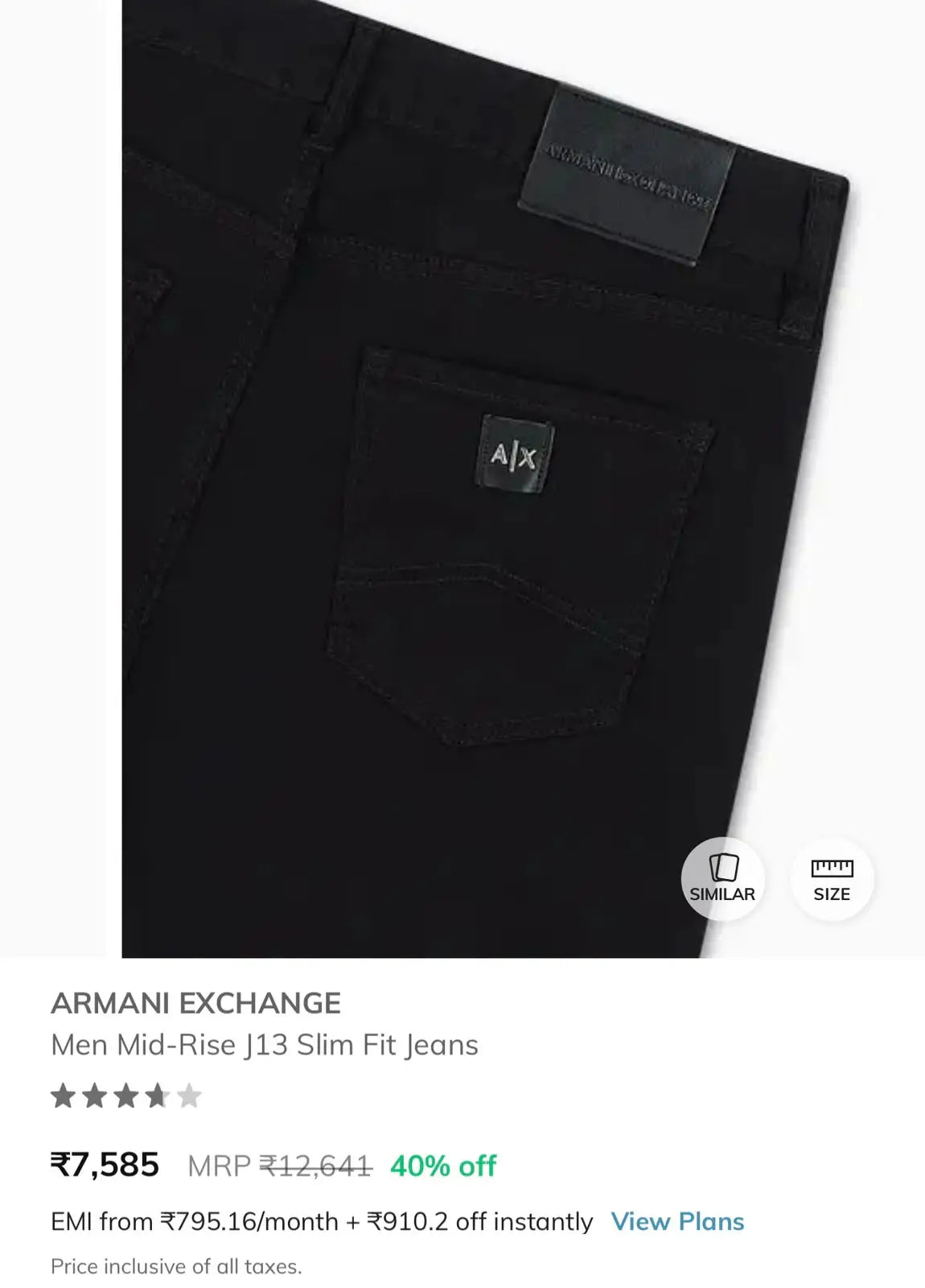 Arman i Exchang.e Black Imported Denim