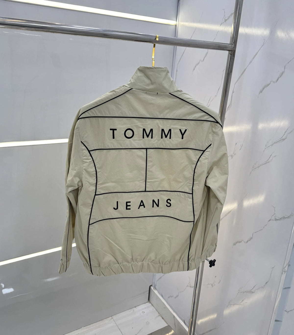 Tommy Hilfiger Beige Imported Premium WindBreaker Jacket
