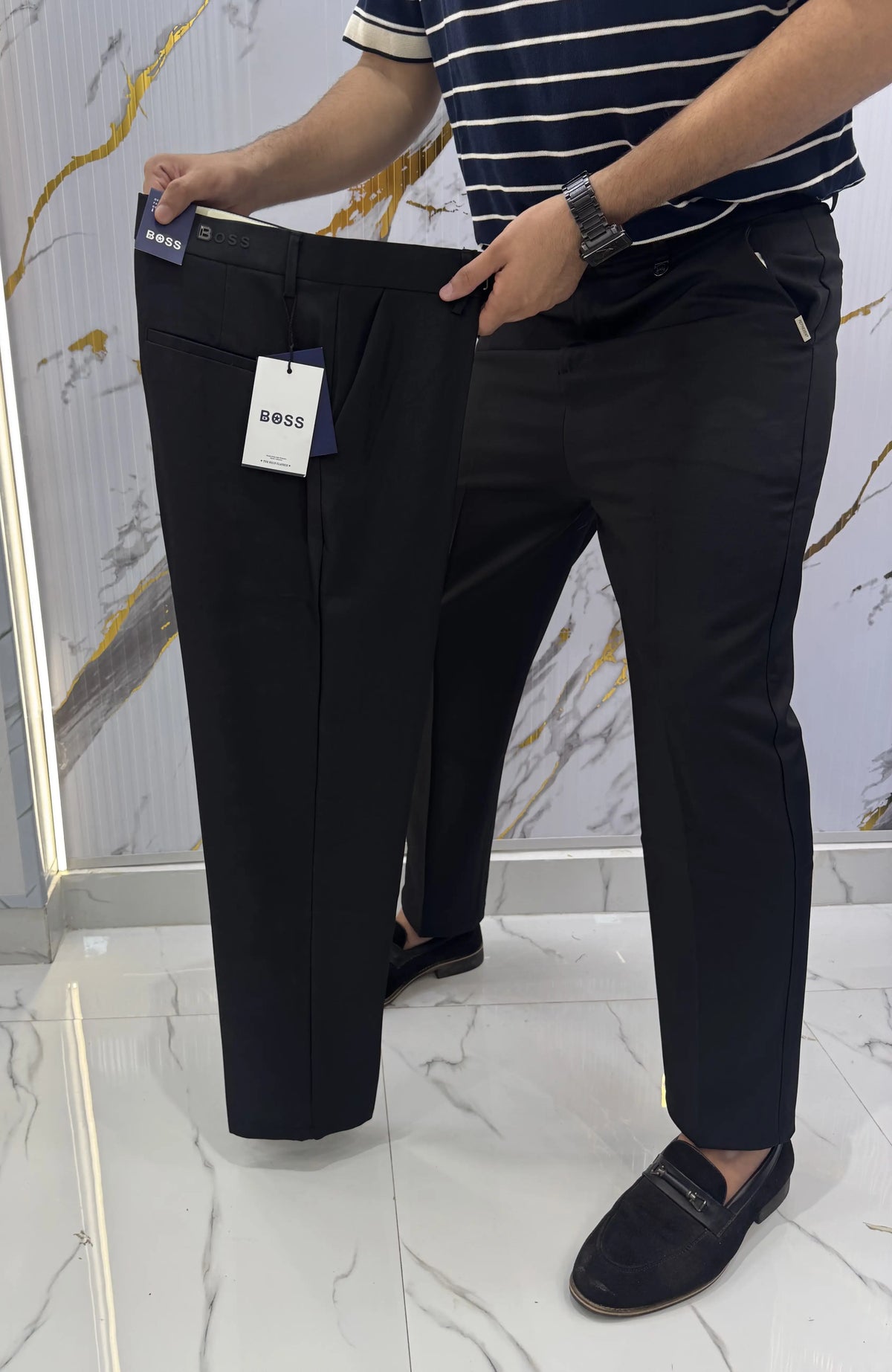Hugo Boss Black Imported Korean Trouser