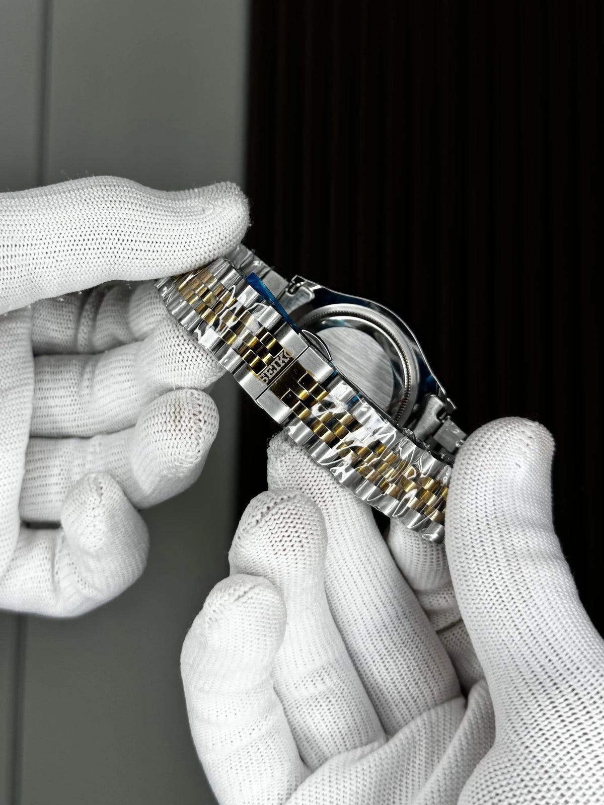 Seik o Datejust Dual Brown Premium Watch