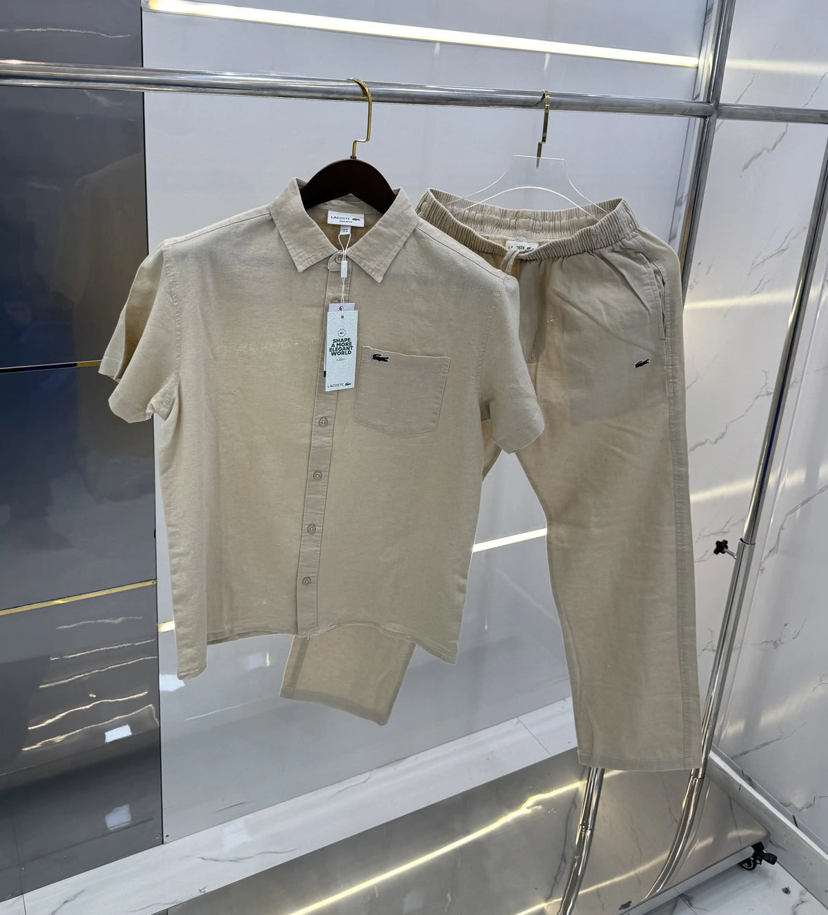 Lacost e Cream Logo Work Premium Tracksuit