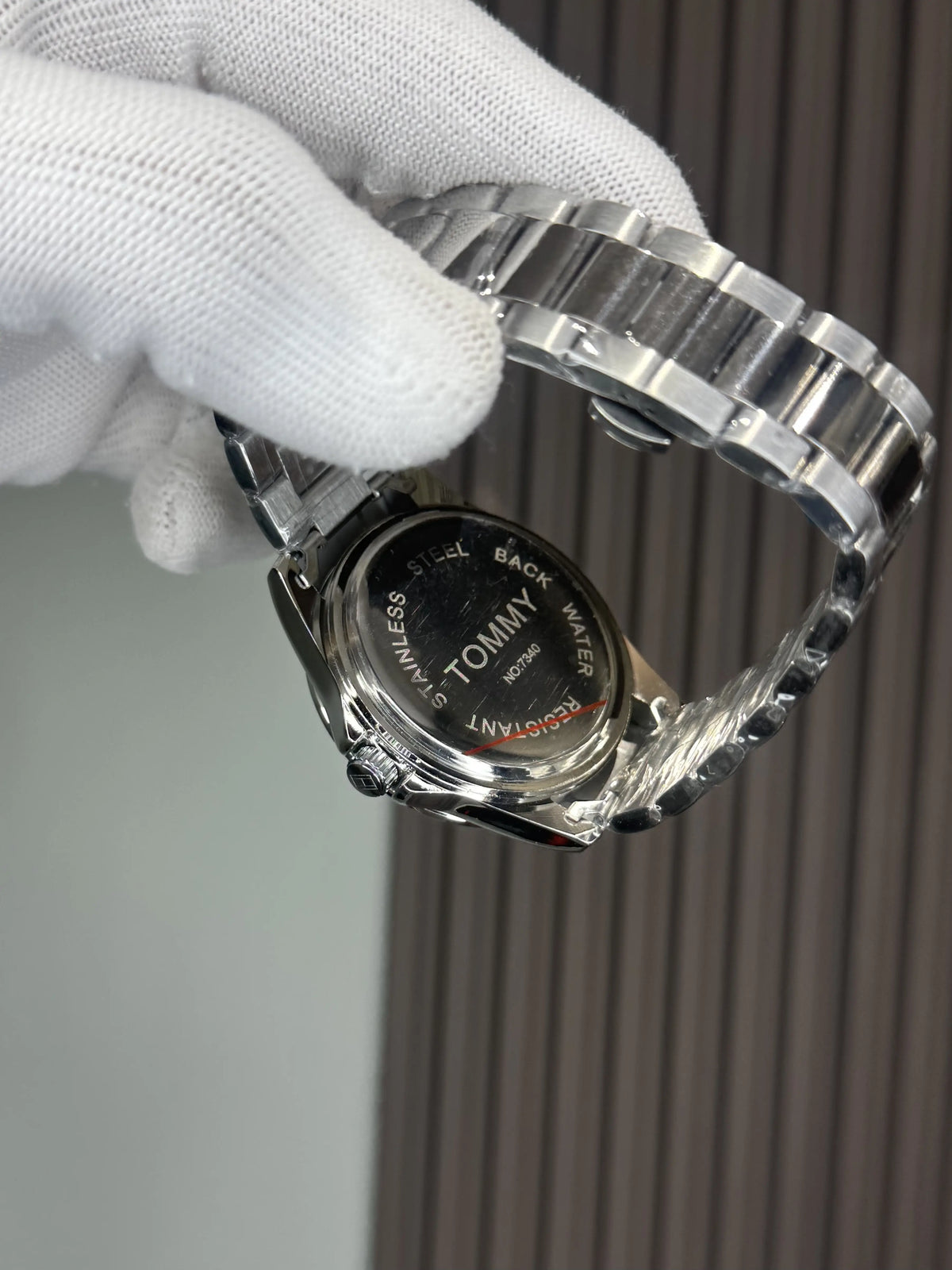 Tommy Hilfige r Bruce Silver Blue Premium Quartz Watch