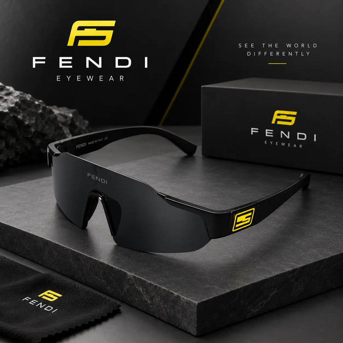 Fend i All Black Premium Shades