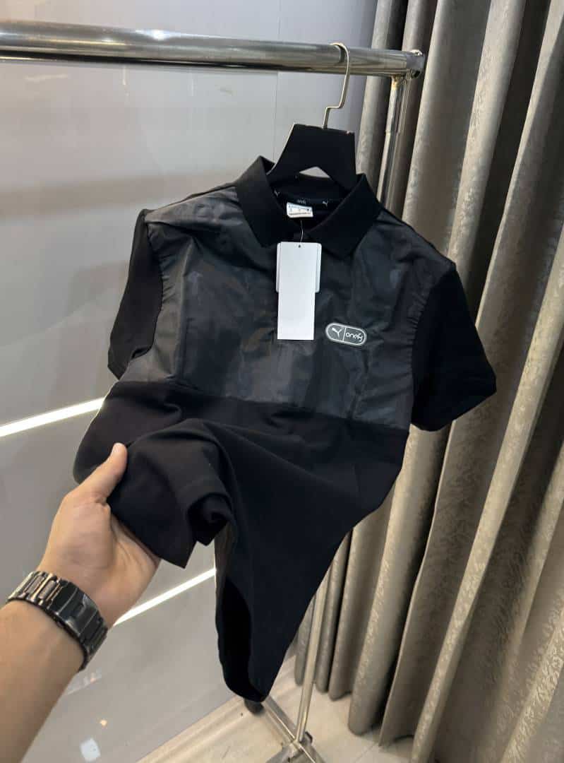 Pum a Black Premium Polo T-Shirt