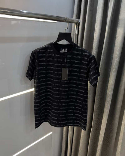 Arman i E...xchange Black Printed Premium T-Shirt