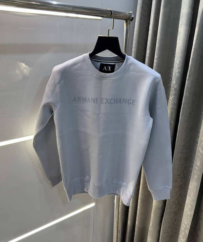 Arman i E·xchange Light Grey Logo Work Premium Sweatshirt