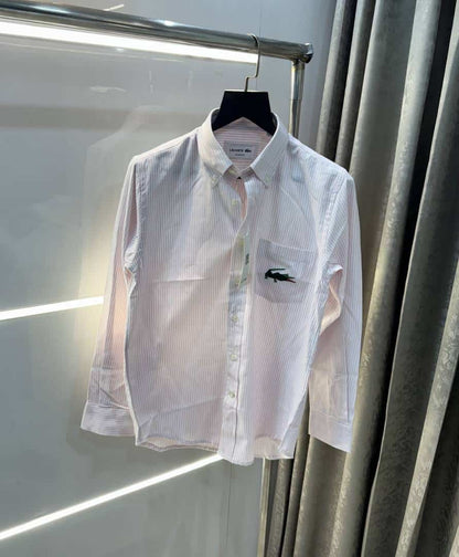 Lacost e Pink Stripes Premium Shirt