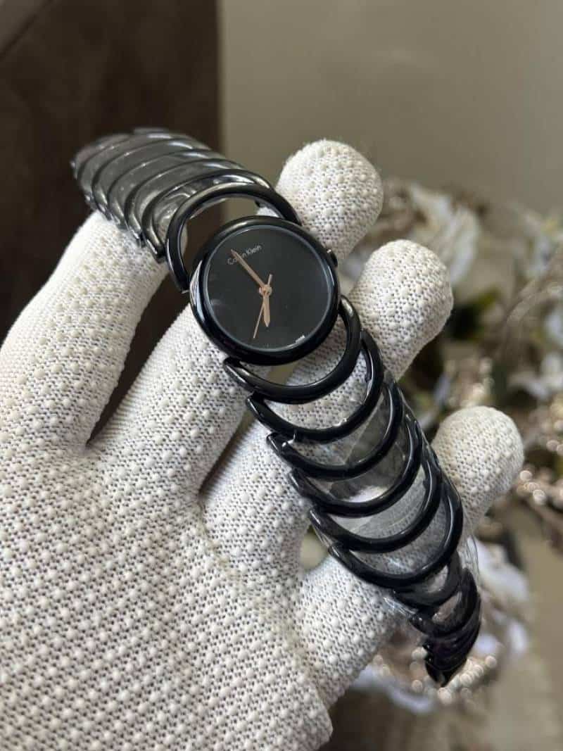 Calvin Klei n Bracelet All Black Premium Ladies Watch