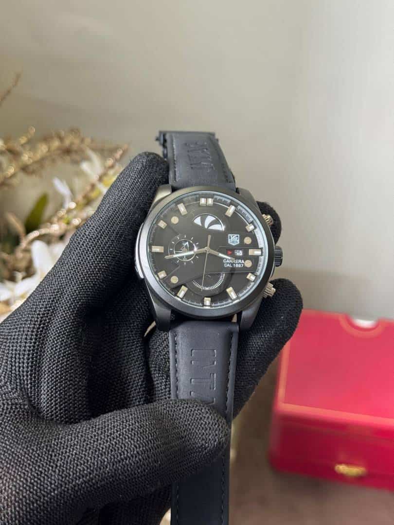 Carrera Tag CR7 All Black Premium Chronograph Watch