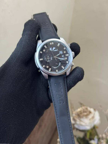 Carrera Tag CR7 Silver Black Premium Chronograph Watch