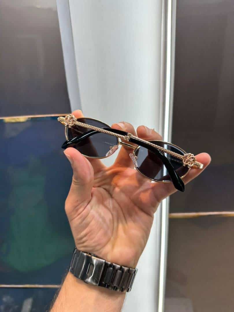 Roberto Cavalli Gold Black Premium Shades 586