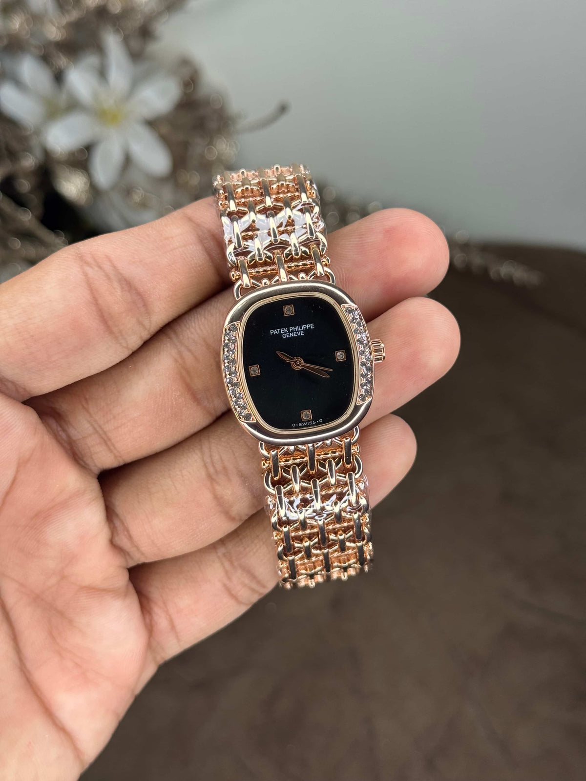 Patek  Philippe Copper Black Premium Ladies Watch