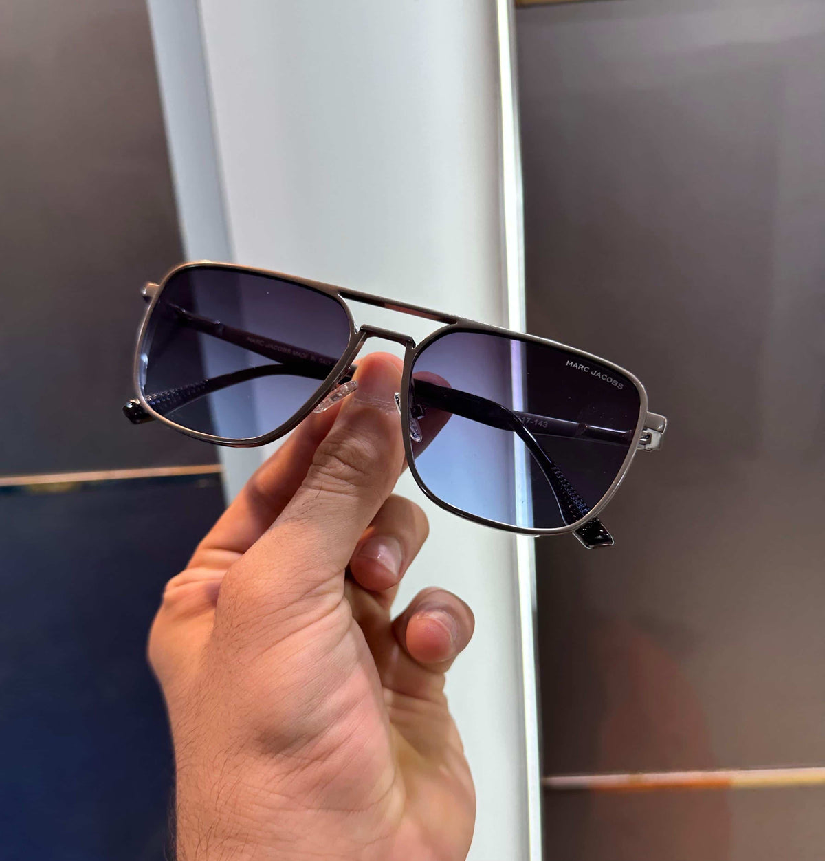 Marc Jacobs Gunmetal Black Premium Shades 3036
