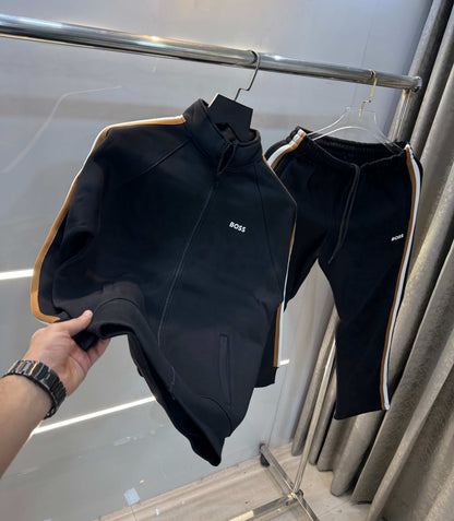 Hugo  6oss Black Classic Premium Tracksuit