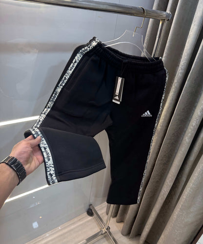 Adida s Black Logo Work Imported Trackpant