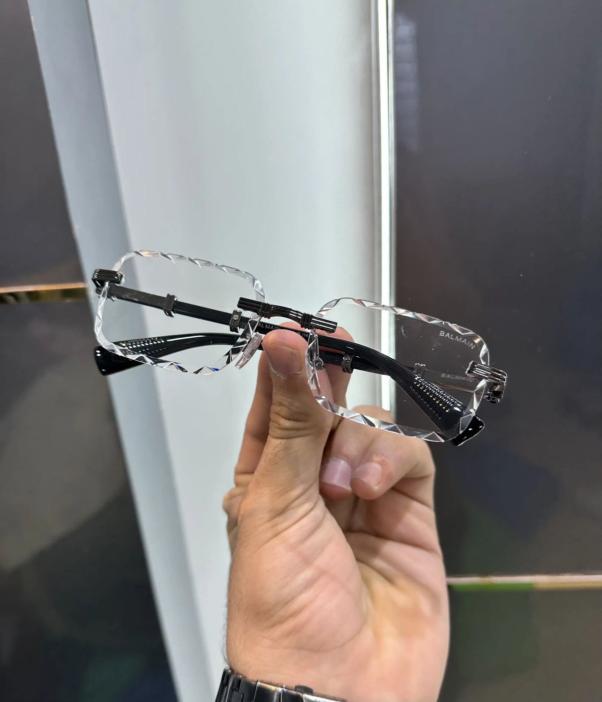 Balmai n Designer Black Premium Glasses 7020