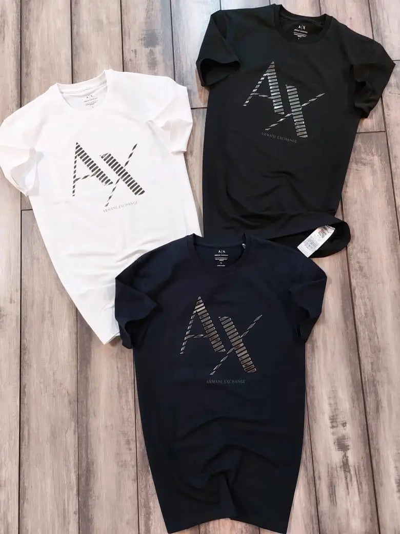 Arman i E...xchange Black Logo Print Premium T-Shirt