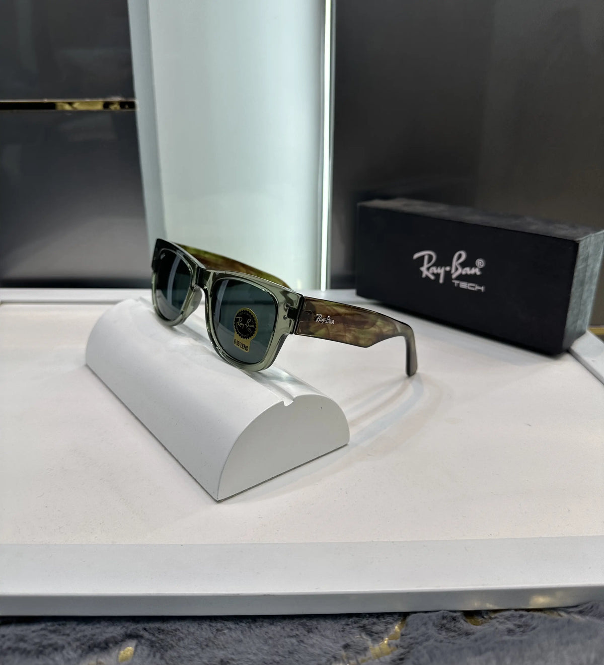Ray Ban Mega Wayfarer AQUA Premium Shades 840