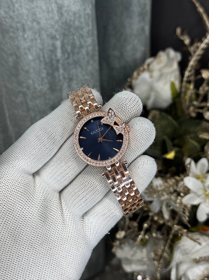 Gucc i Copper Blue Premium Watch