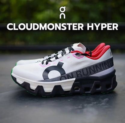 On cloud Cloudmonster Hyper Silver Iron