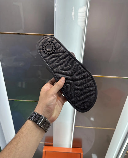 Herms Chypre Premium Full Black Slide