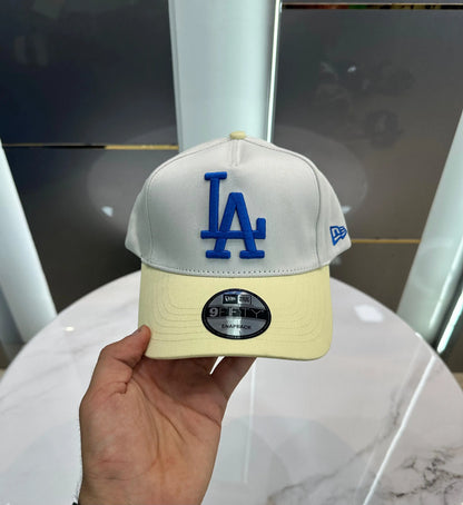 LA Grey Yellow Imported Cap