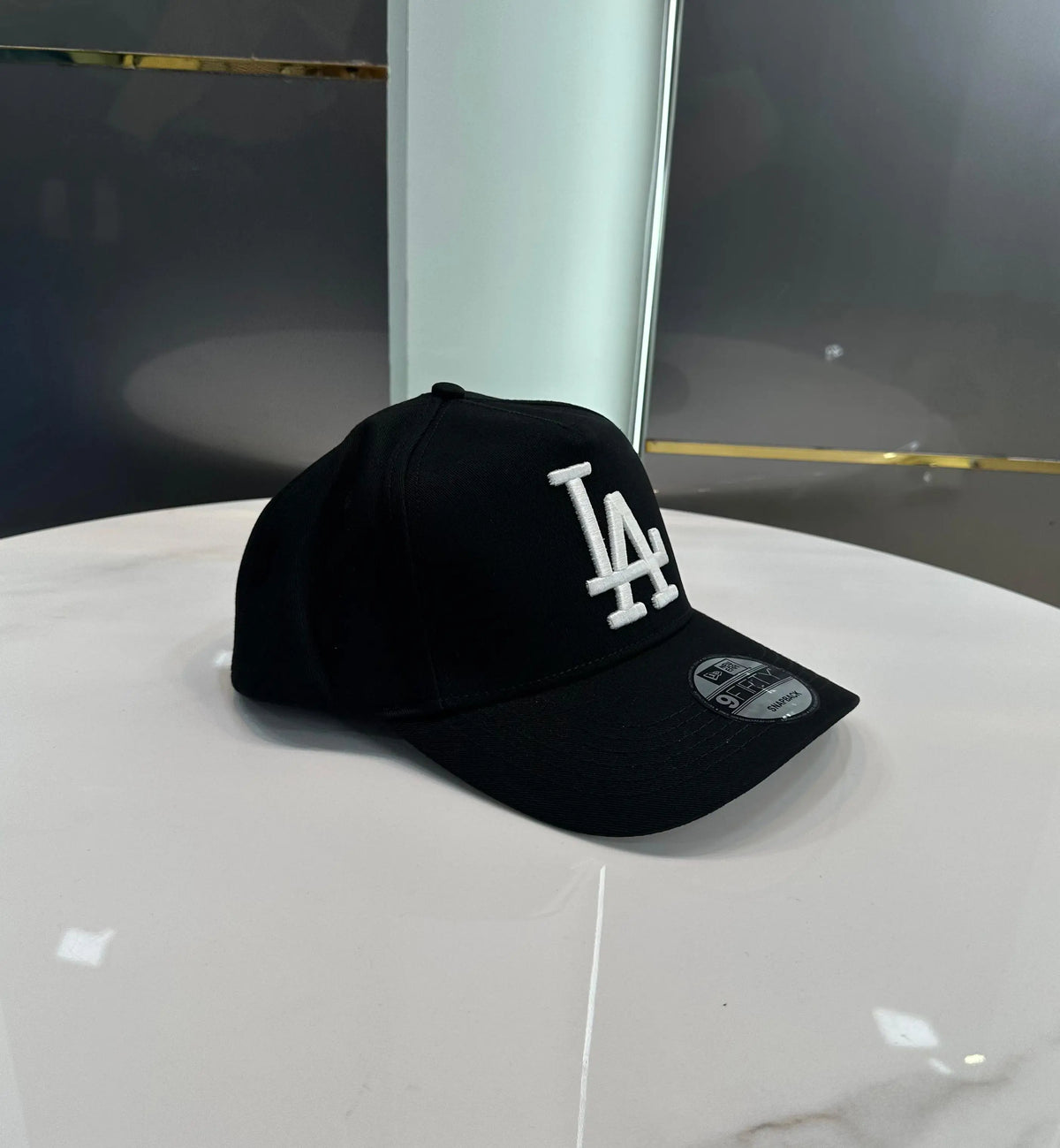 LA Red Black Imported Cap