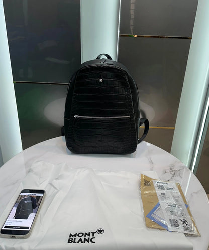 Mont Blan c Black Meisturstruck Luxury Imported BackPack