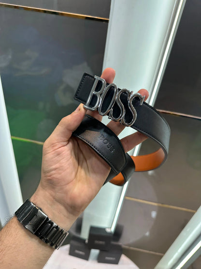 Hugo Bos s Silver Premium Imported Belt
