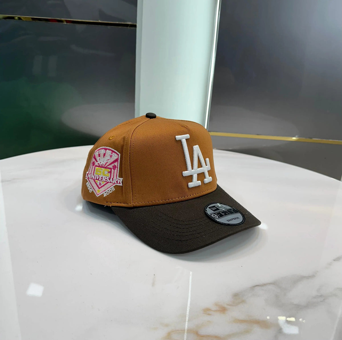 LA Tan Brown Imported Cap