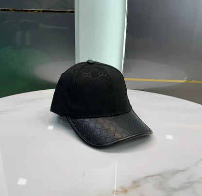 Gucc i Black Monogram Imported Cap