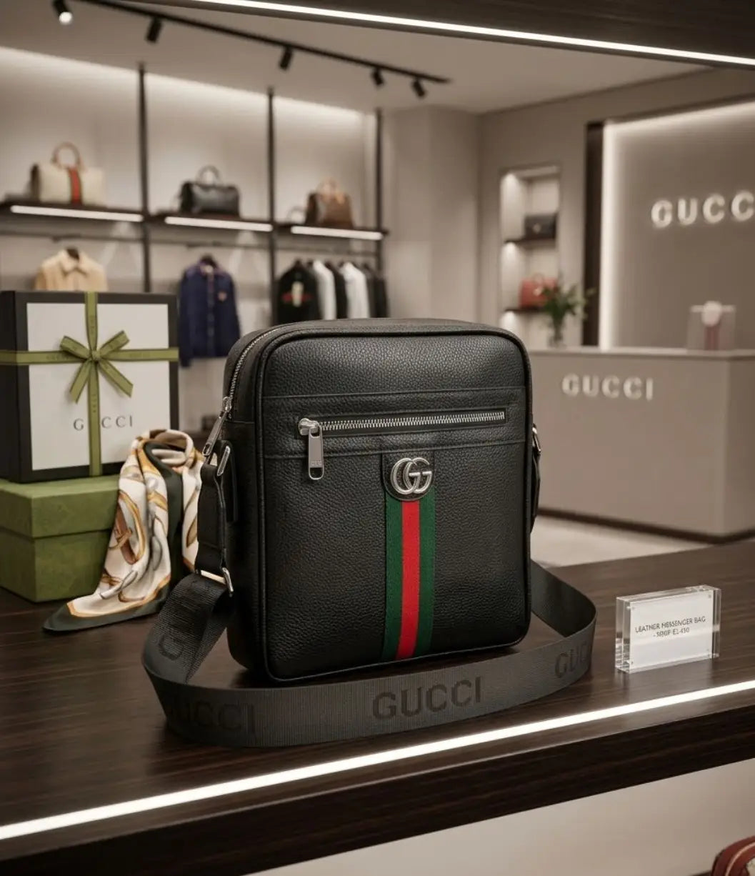 Guuc i Black Premium Imported Cross Body Bag
