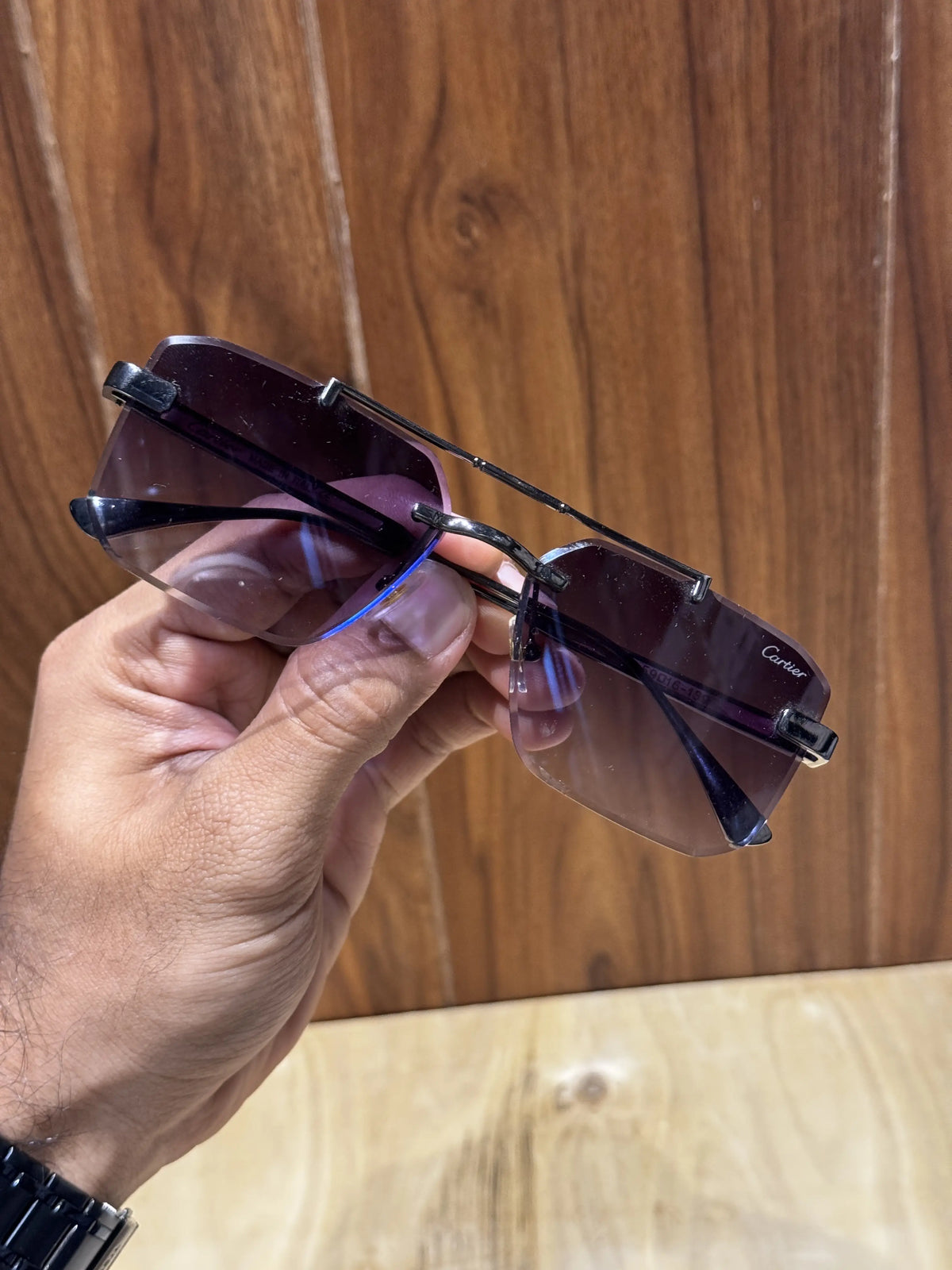 Cartie r Gunmetal Black Premium Shades 3148