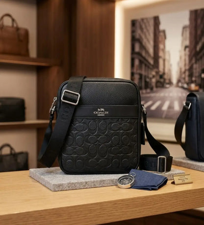 Coac h 002 Black Premium Imported Cross Body Bag