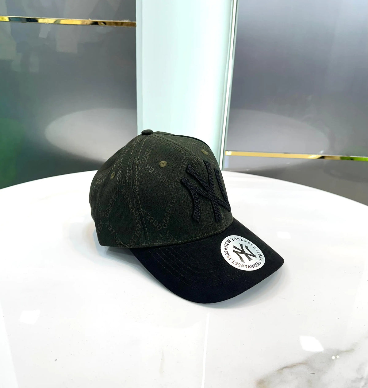 NY Green Black 001 Premium Imported Cap