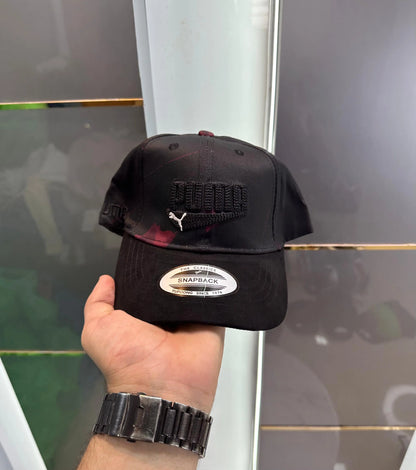 Puma Black 002 Premium Imported Cap