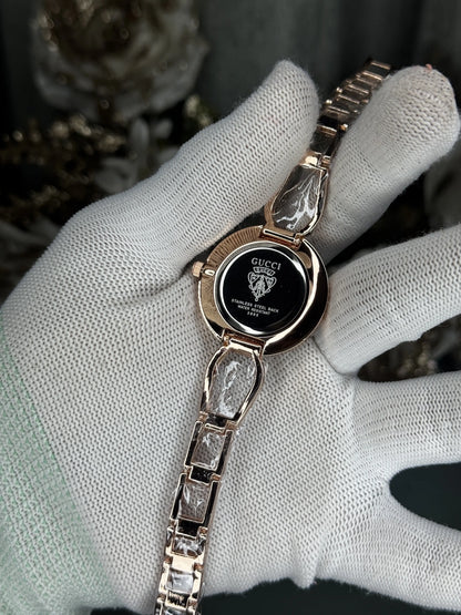 Gucci Copper White Premium Ladies Watch