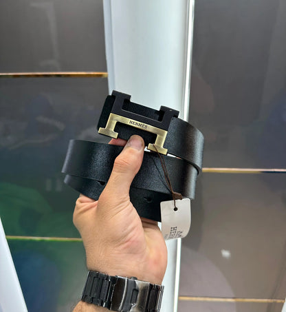 Hermes Black Gold Premium Imported Belt