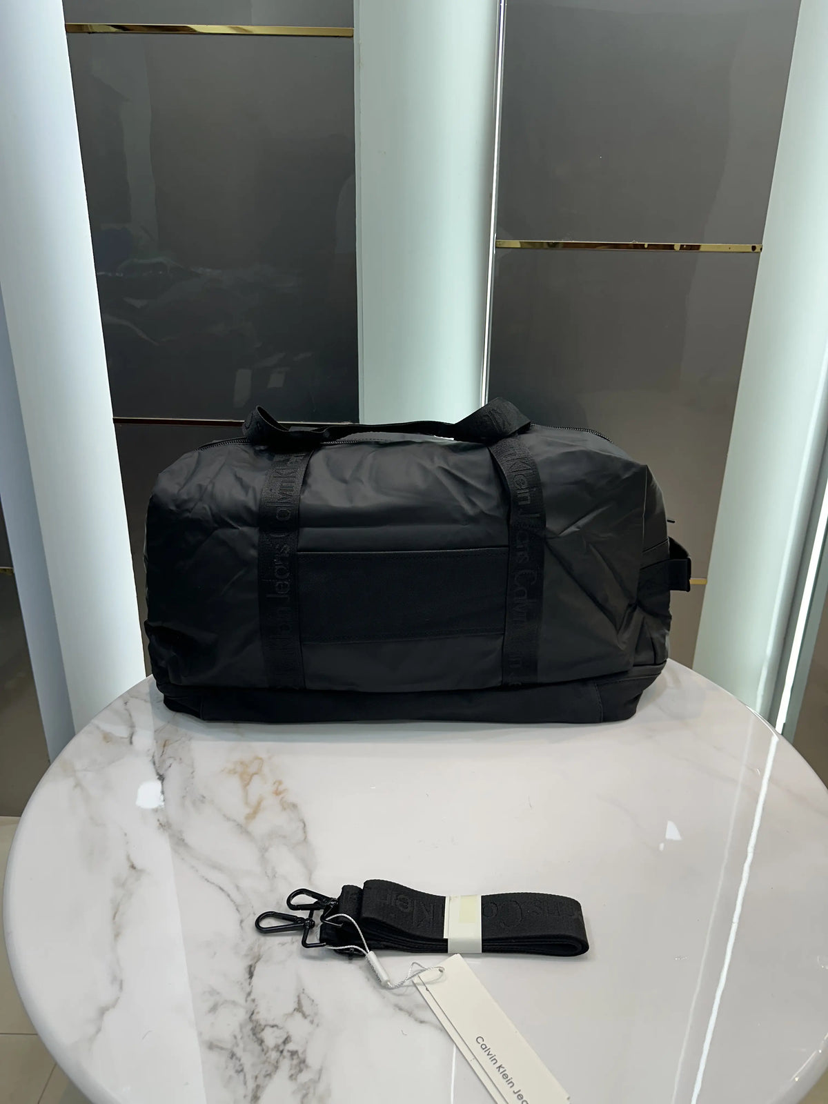 Calvin Klei n Z16007 Luxury Imported Duffel Bag
