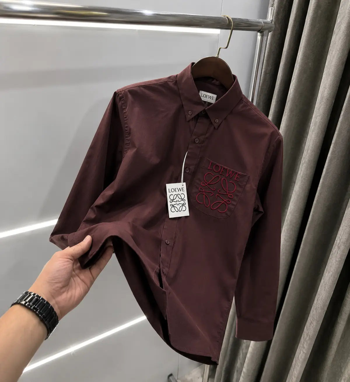 Loewe Premium Side Pocket Embroidered Shirt