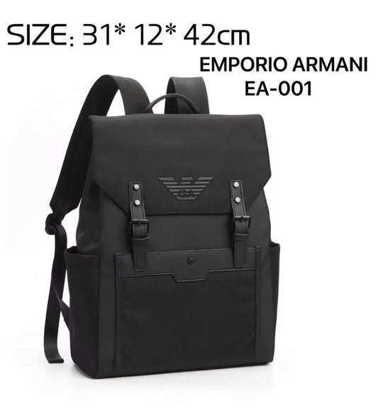 Giorgio Arman i Black 002 Luxury Imported BackPack