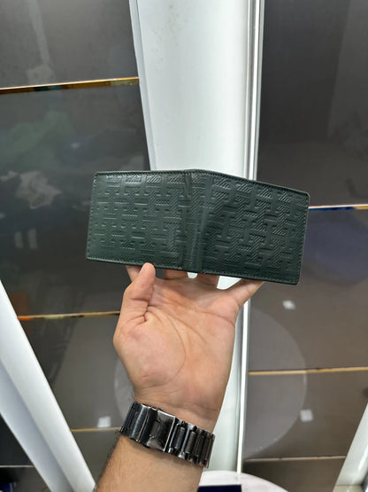 Tommy Hilfiger Green Monogram Premium Wallet