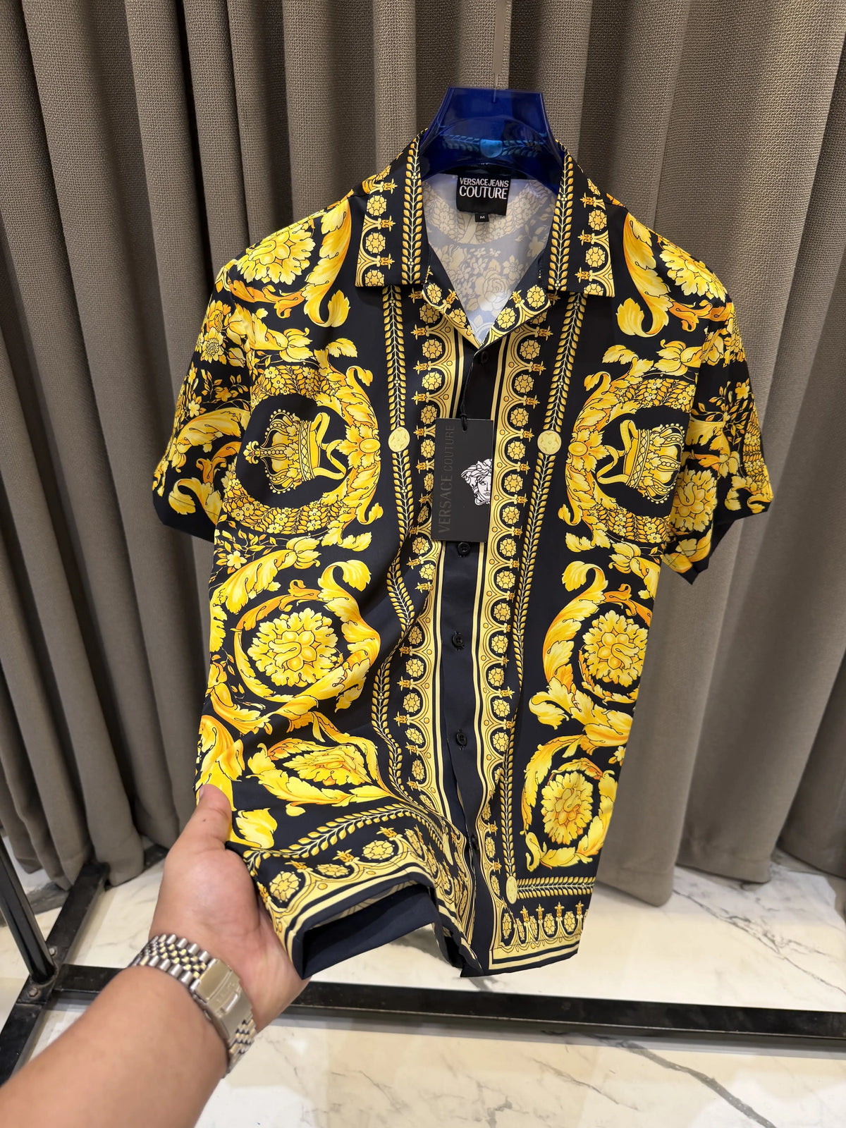 Versace Borocco Imported Store Article Half shirt