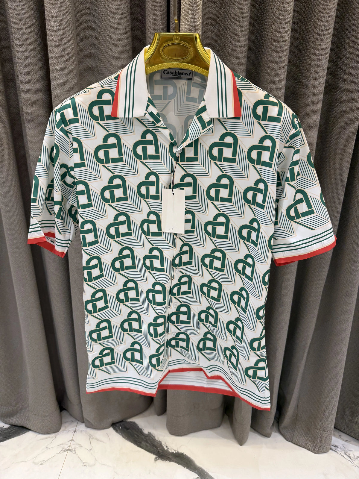Casablanca Ms Dhoni Edition Imported Half Shirt