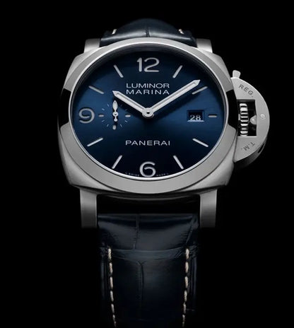 Panerai Radiomir Quaranta Blue White Premium Quartz Watch