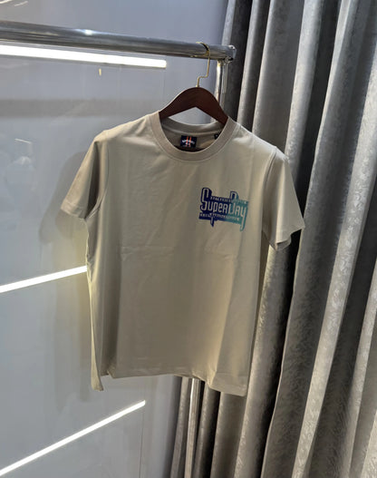 Superdr y Beige Premium Classic T-Shirt